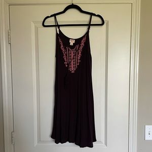 Mossimo summer dress with tassels - large
